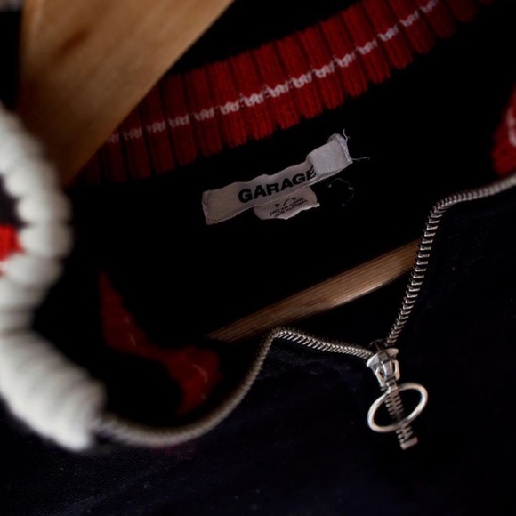 [SOLD ON DEPOP] Garage 3/4 Zip Sweater - Picture 2 of 2